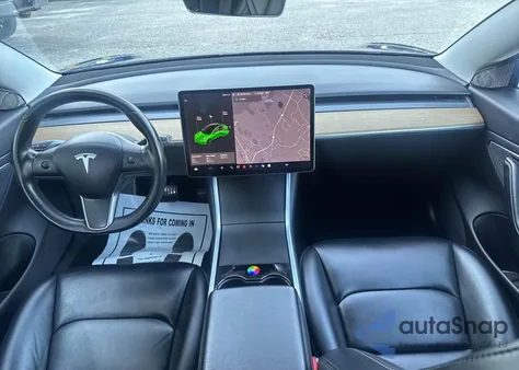 2019 Tesla Model 3 из США, поврежденный, VIN 5YJ3E1EBXKF433019